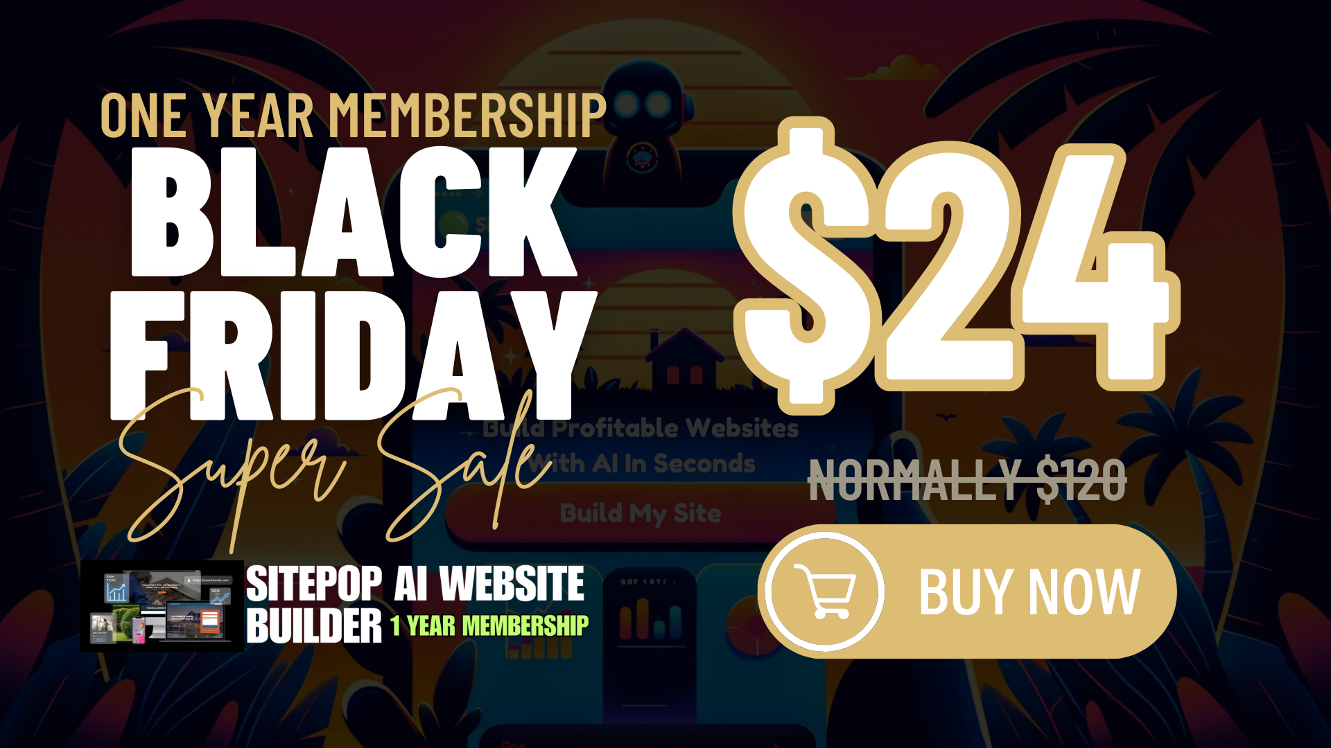 Black Friday Blowout: One-Year Membership for Just $24!